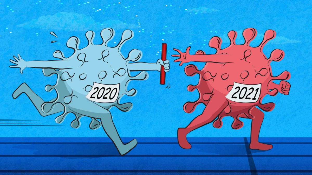 V roce 2021 budeme bojovat s jinými mutacemi koronaviru než loni