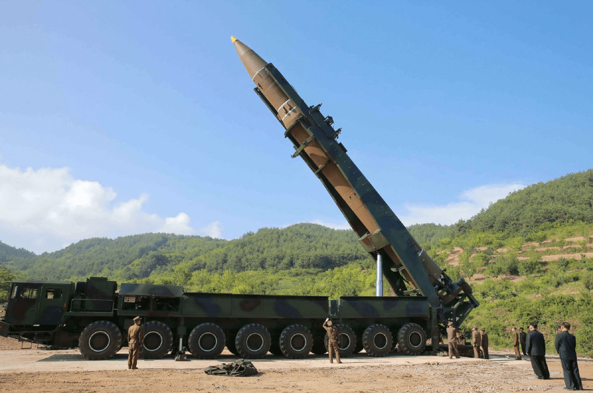 Severohorejská raketa Hwasong 14