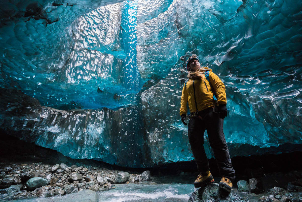 Ledové jeskyně pod Vatnajokullem - Obrázek 9
