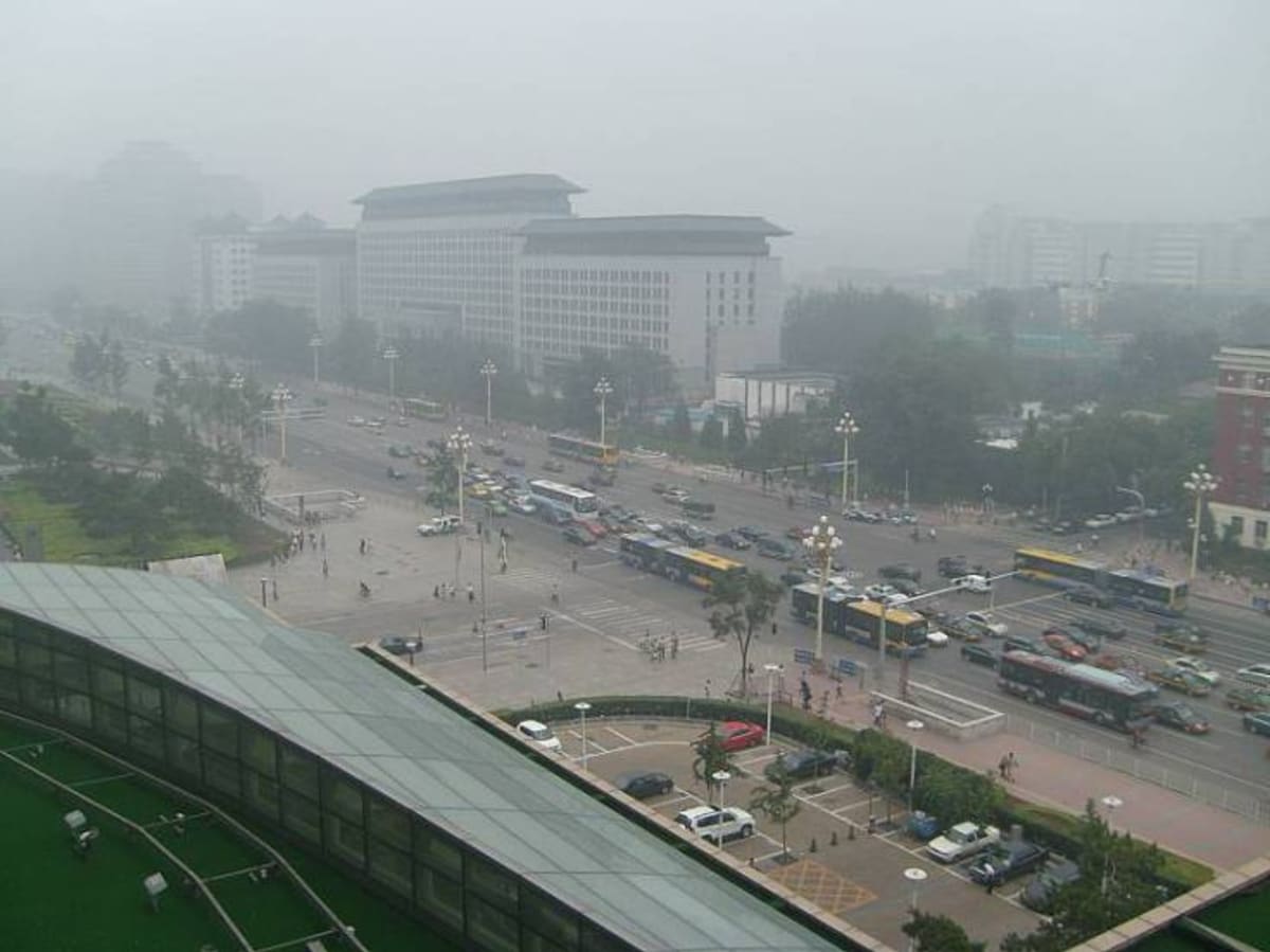 Pekelný smog v Pekingu