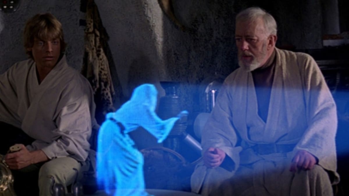 Hologram ze Star Wars