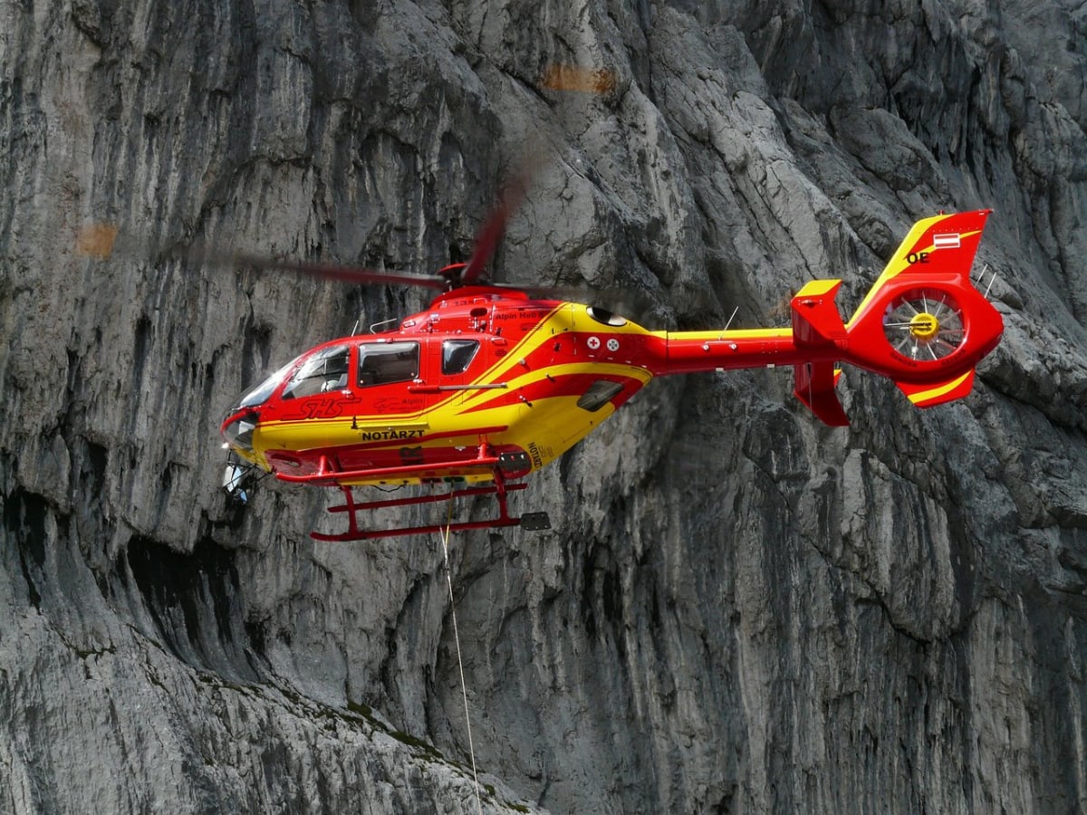 Záchranný vrtulník - pro mnohé jediná naděje
