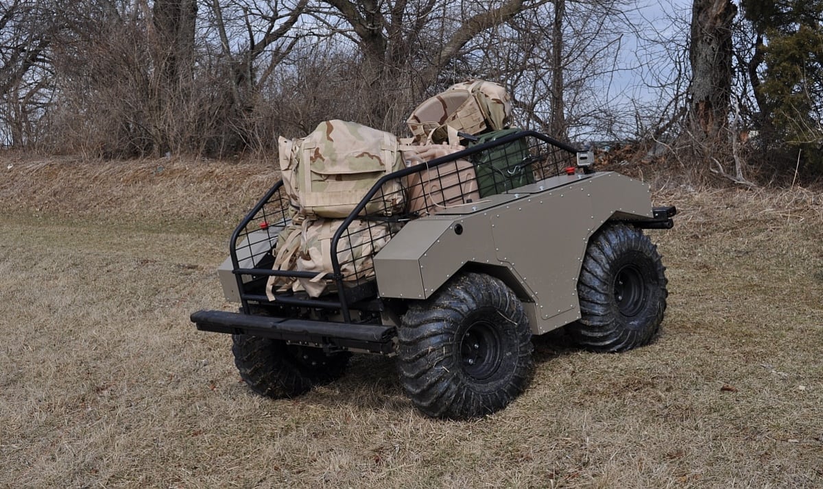 MUTT - nový pomocník US Army - nákladní verze