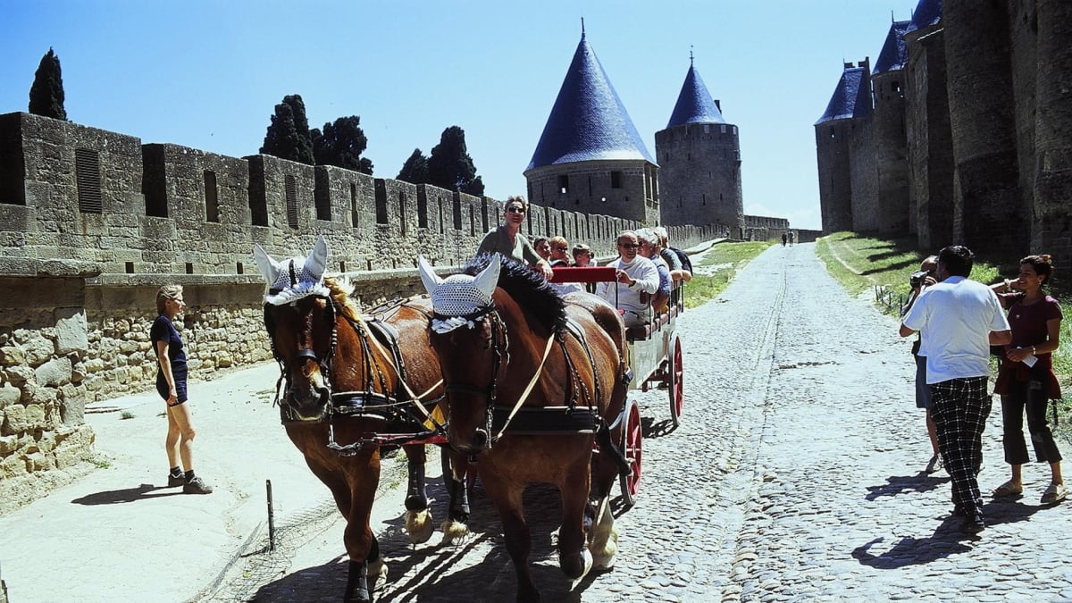 Carcassonne - ideální místo pro točení středověkých filmů a pohádek