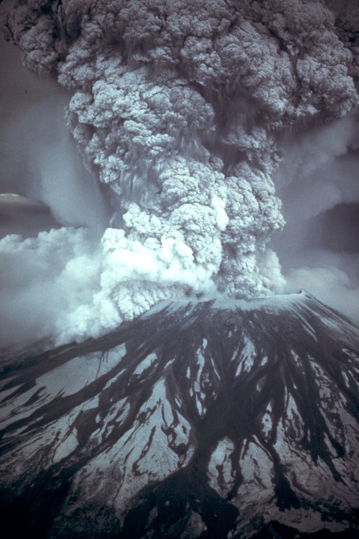 Svatá Helena - sopka, která může za nejničivější erupci v historii USA - záznam erupce
