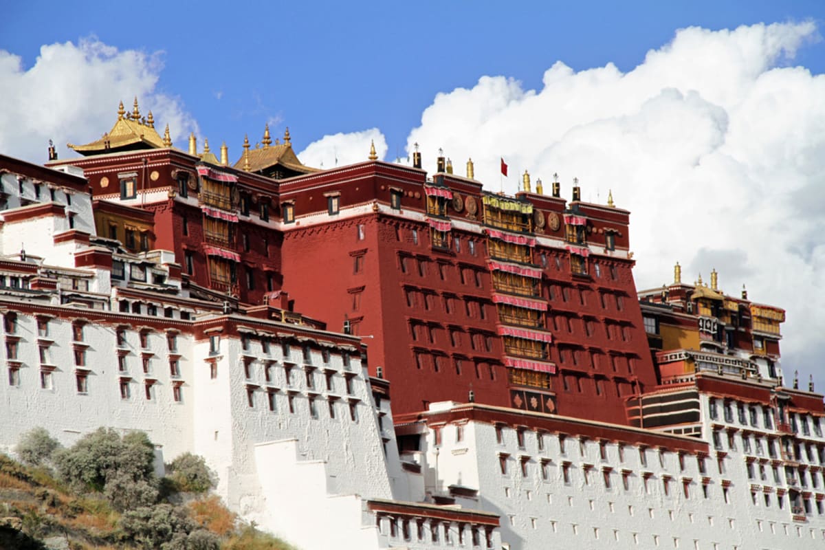 Potála - Sídlo tibetských dalajlámů - Červený palác