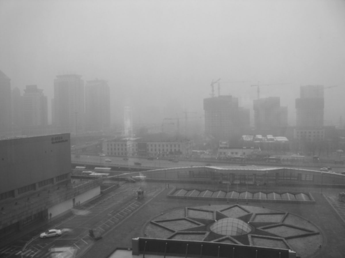 Běžný den v Pekingu – trošku jako z filmu Blade Runner