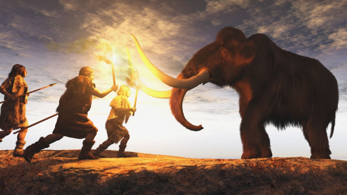 Historie lidstva a jeho předků sahá daleko za mamuty