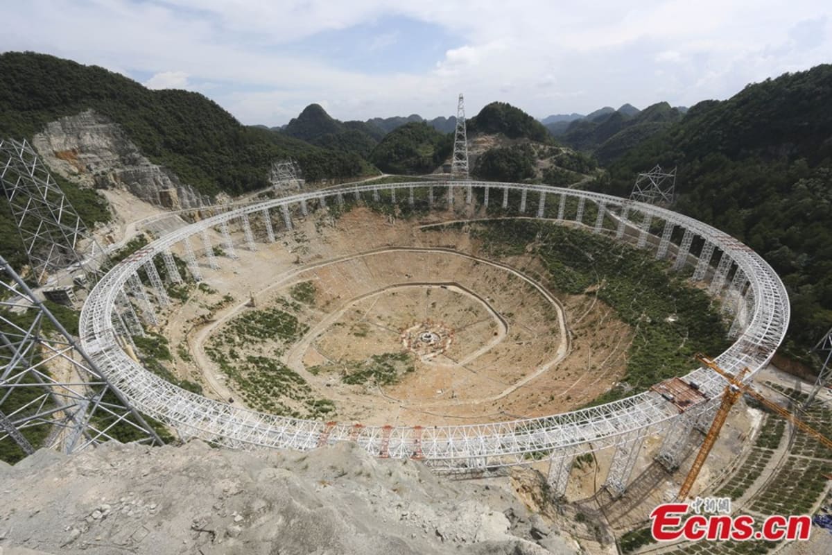 Čínský radioteleskop má měřit 500 metrů!
