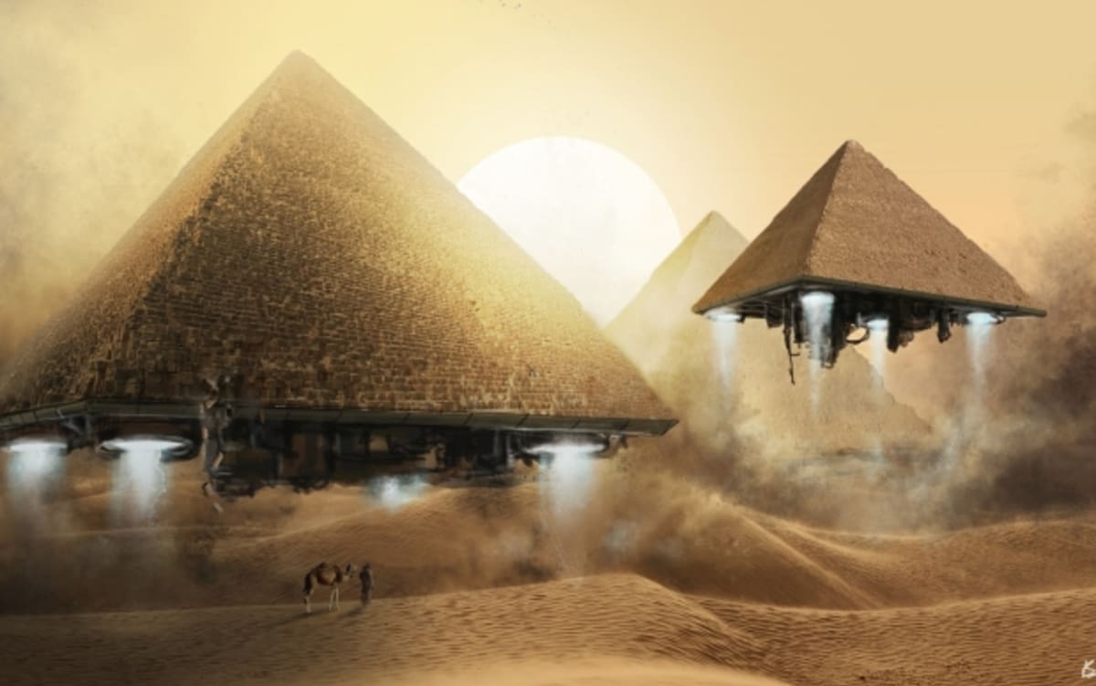 Vetřelci dávnověku, pyramidy