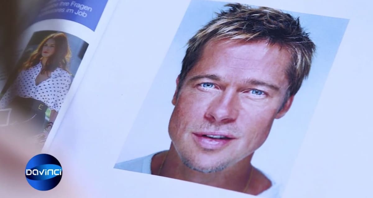 Modrooký Brad Pitt