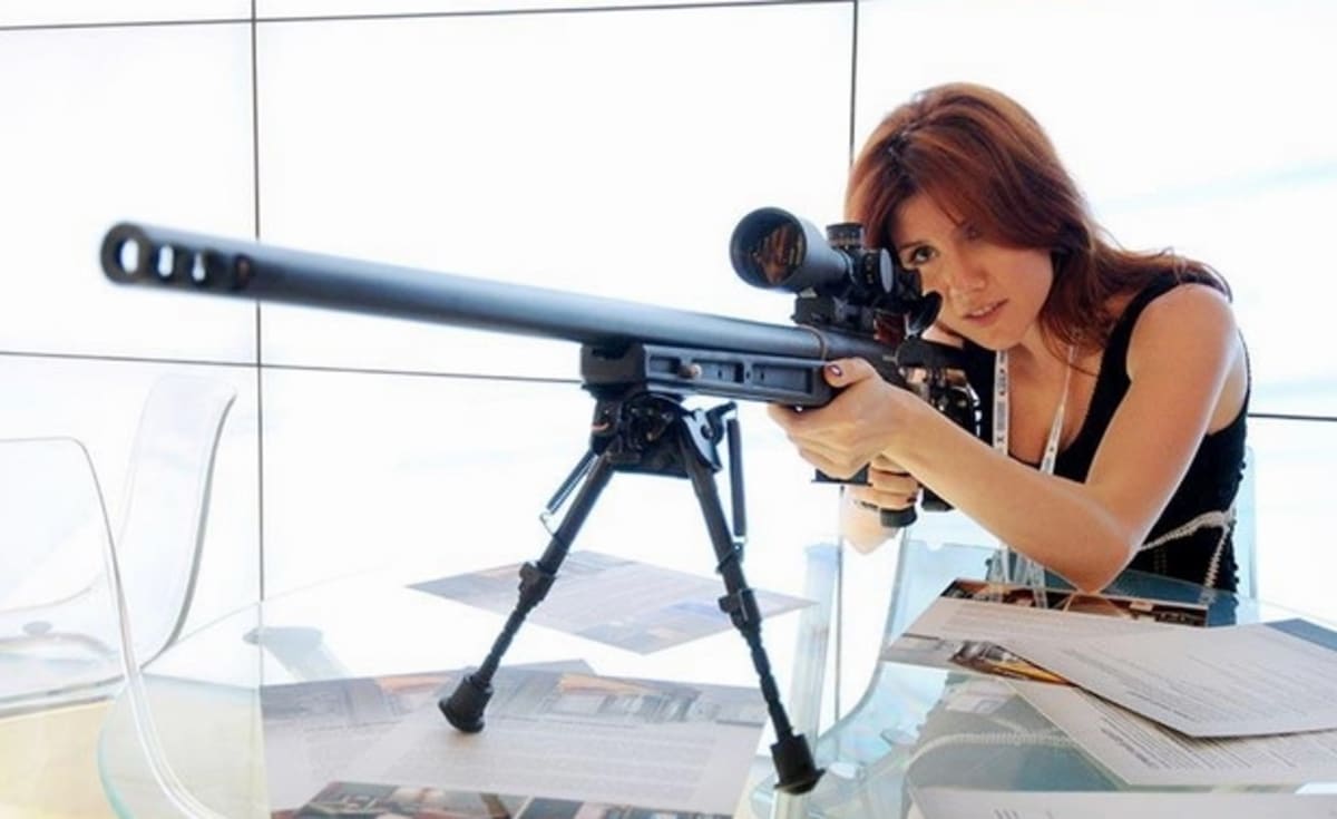 Anna Chapmans odstřelovačskou puškou