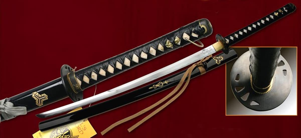 Pravá samurajská katana