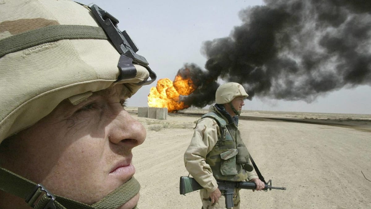 Ztráty na straně amerických jednotek byly při útoku na Irák minimální