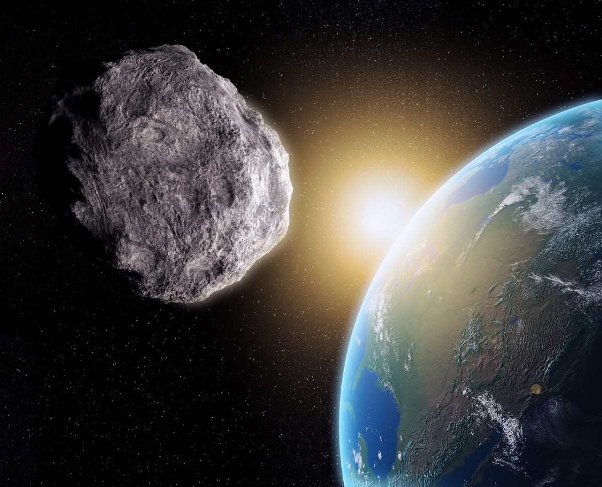 Blízký průlet asteroidu kolem Země