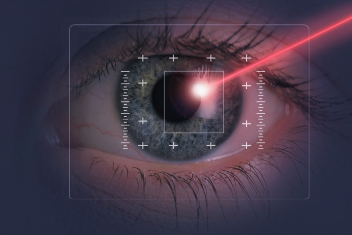 Laser a oko