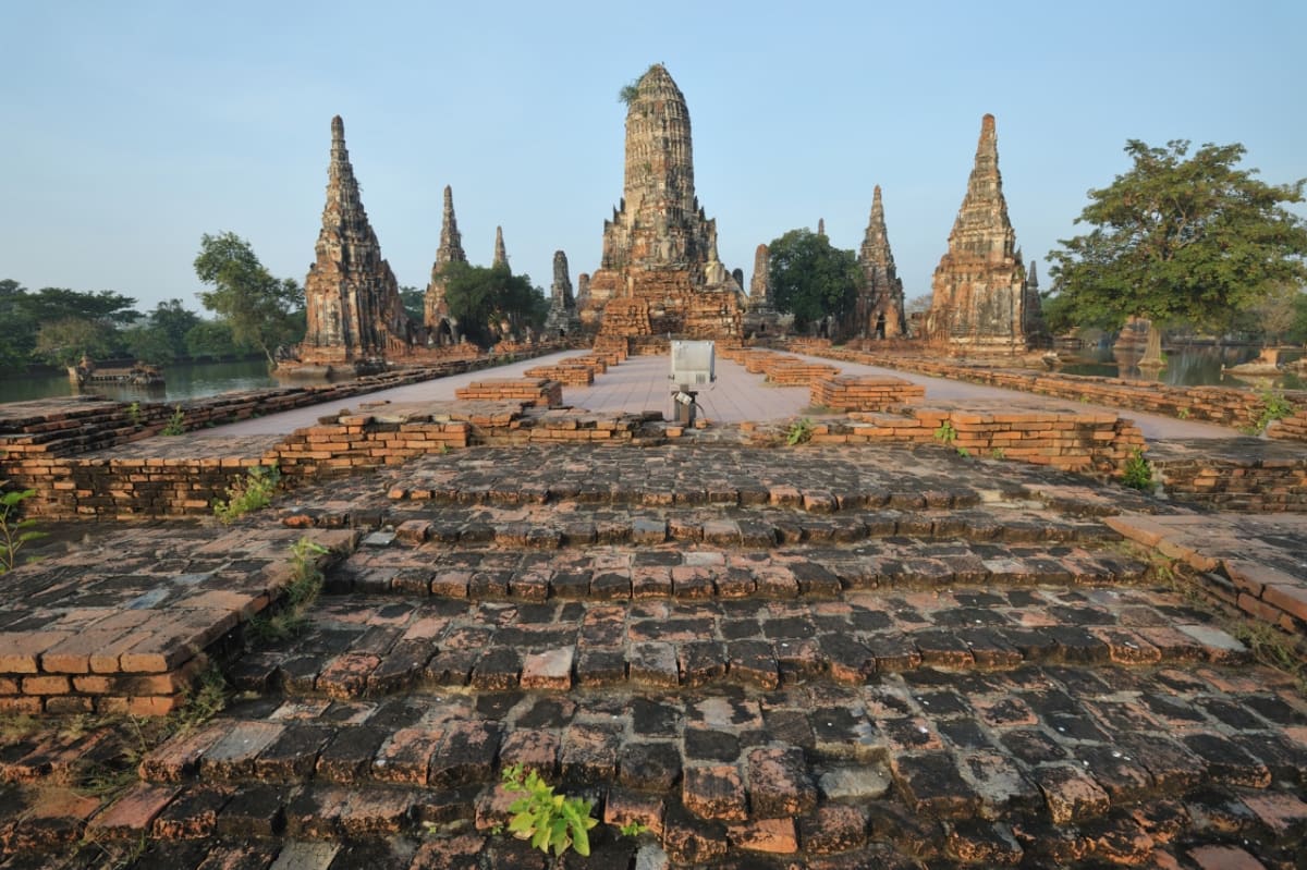 Chrám Wat Chaiwattanaram; Ayuttaya - Thajsko