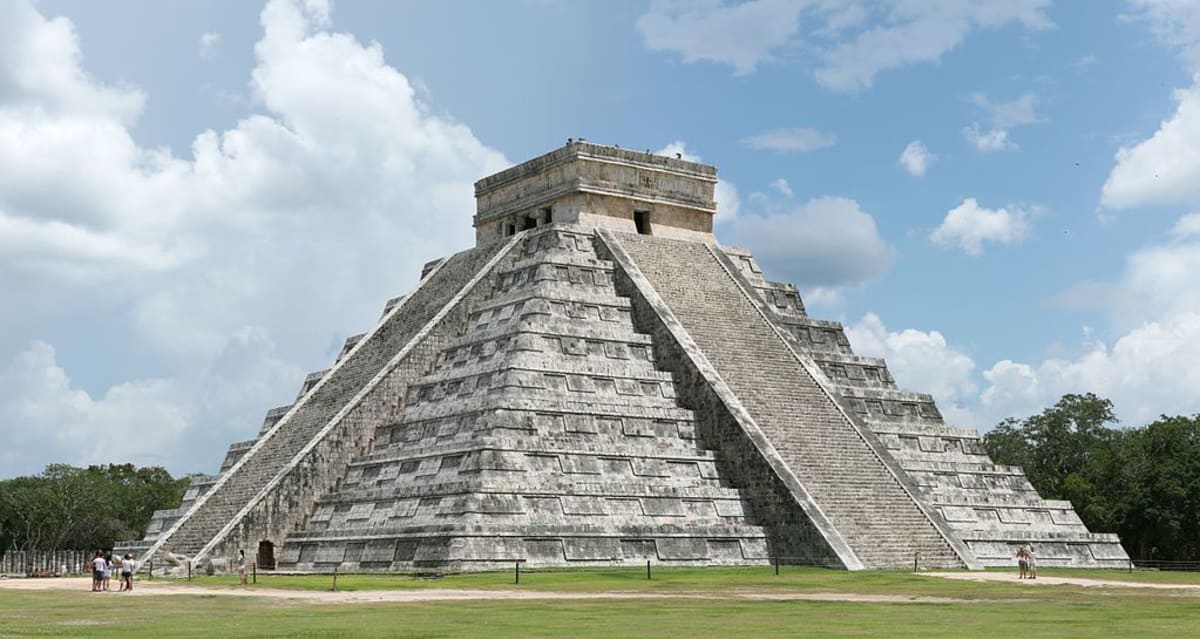pyramida v mexickém Chichen Itza