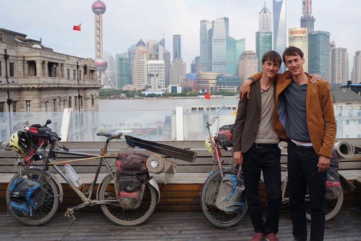 Na kole z Berlína do Šanghaje