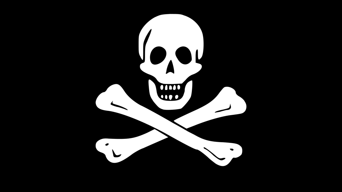 Tradiční pirátská vlajka