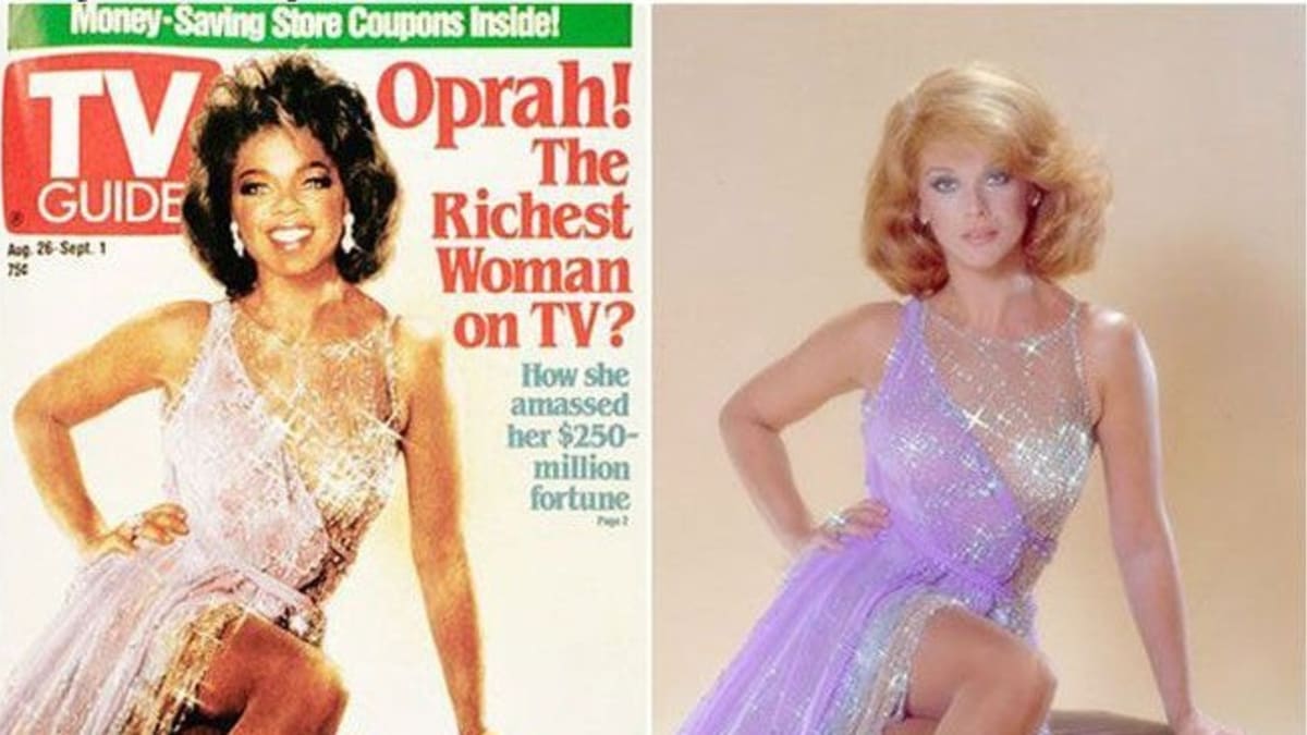10 nejznámějších manipulovaných fotek - vlevo obálka s hlavou Oprah Winfreyové, vpravo herečka Ann-Margret