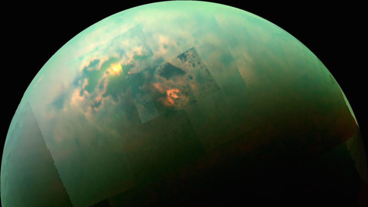 Titan, měsíc Saturna