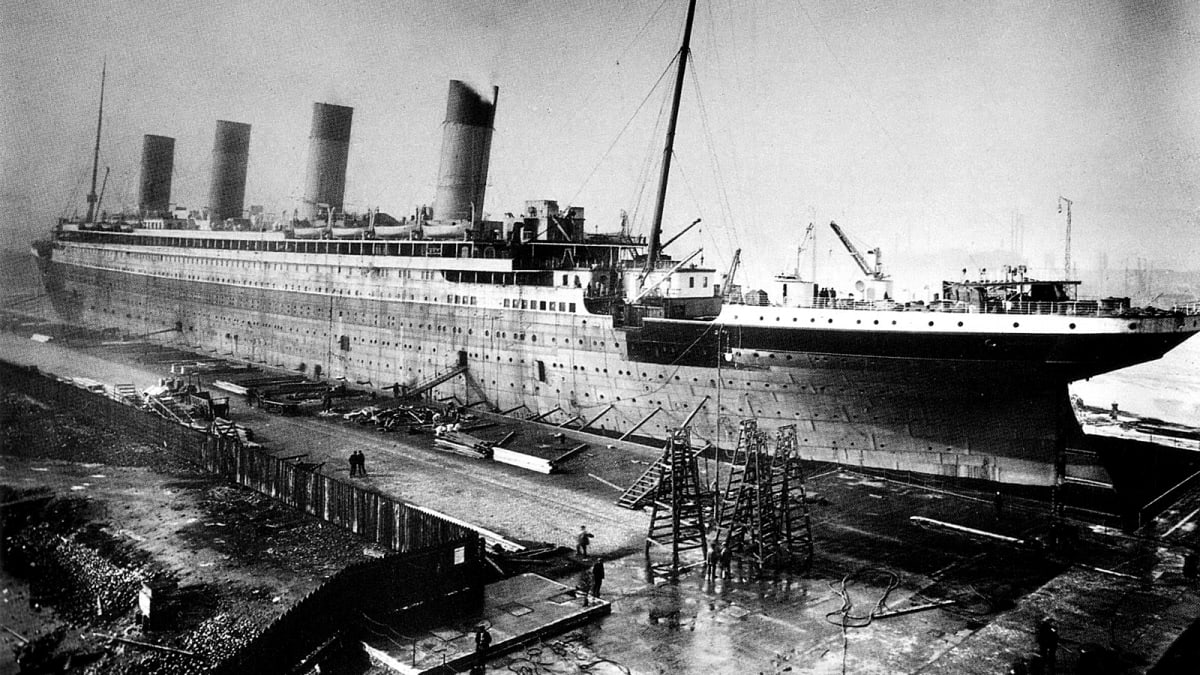 Rozestavěný Titanic