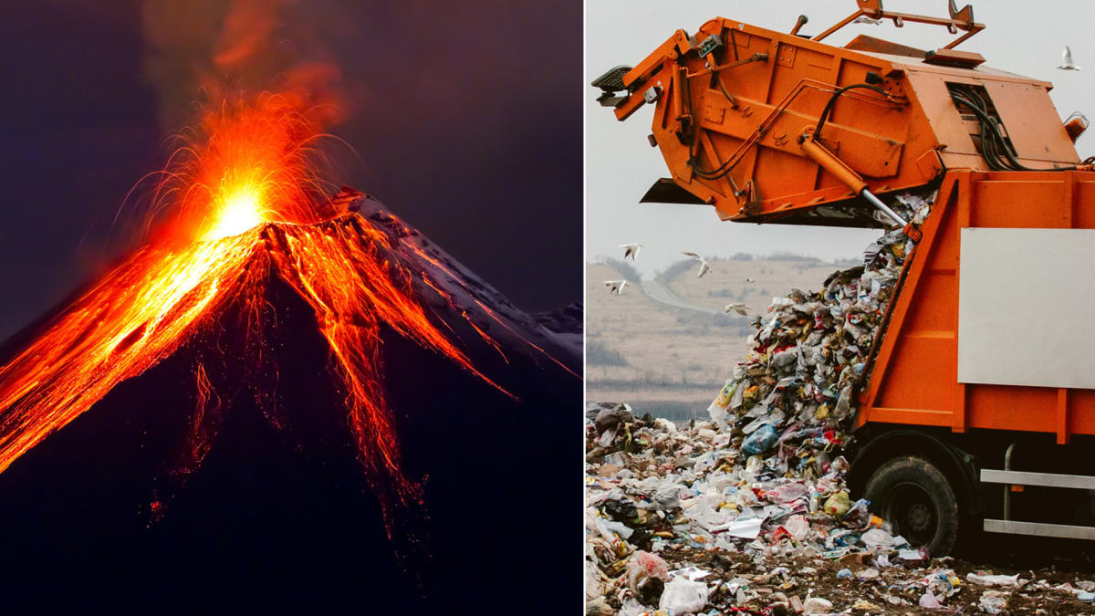 Je házení odpadků do aktivního vulkánu dobrý nápad?