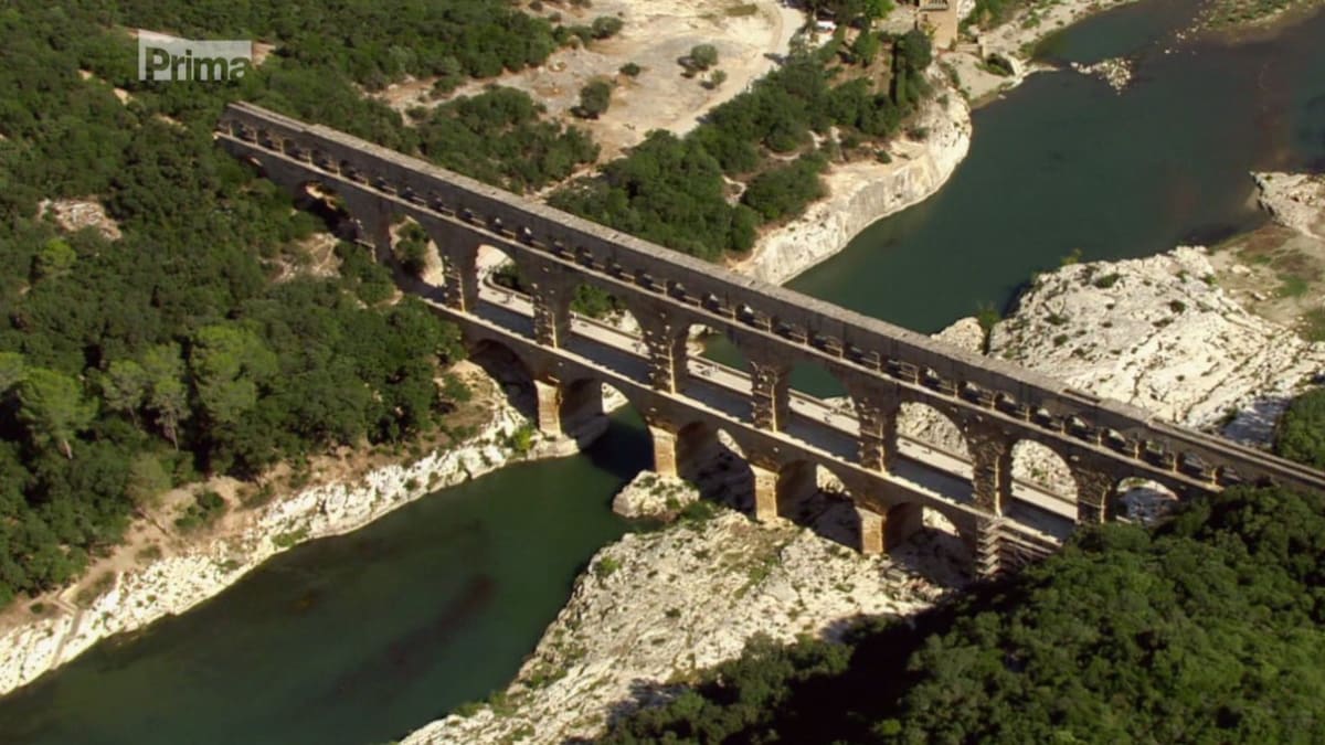 Vodu do Říma přivádělo pět dálkových akvaduktů