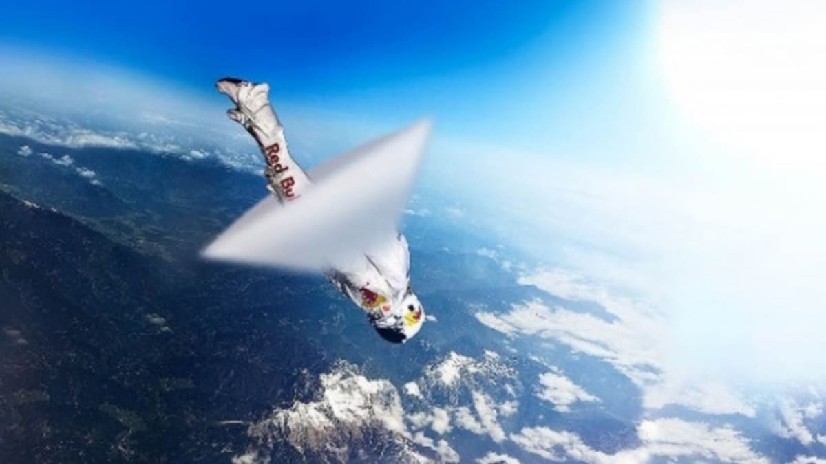Skok Felixe Baumgartnera z vesmíru