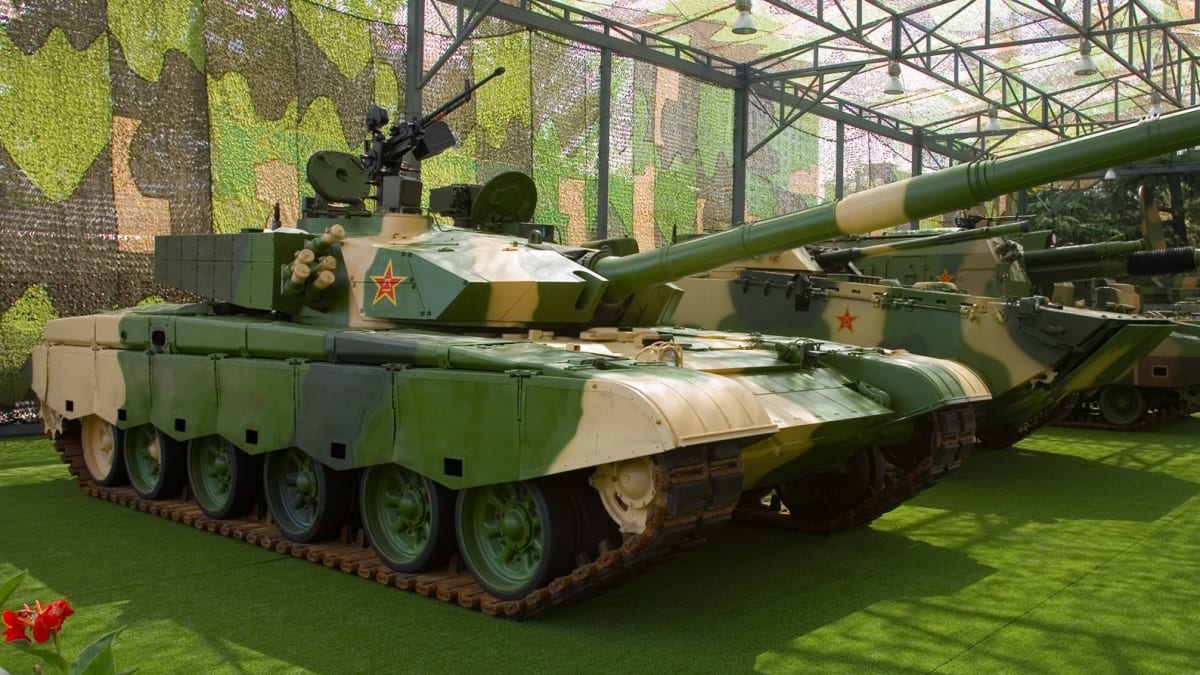 Čínský tank 99 MBT