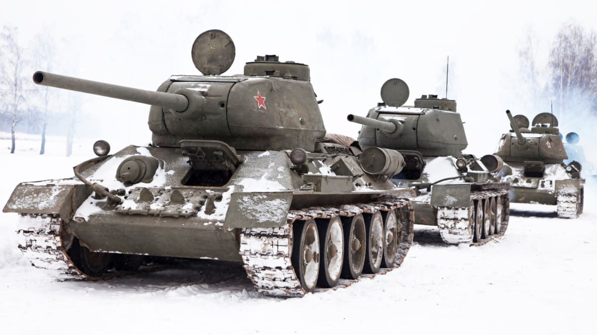 Ruské tanky T-34