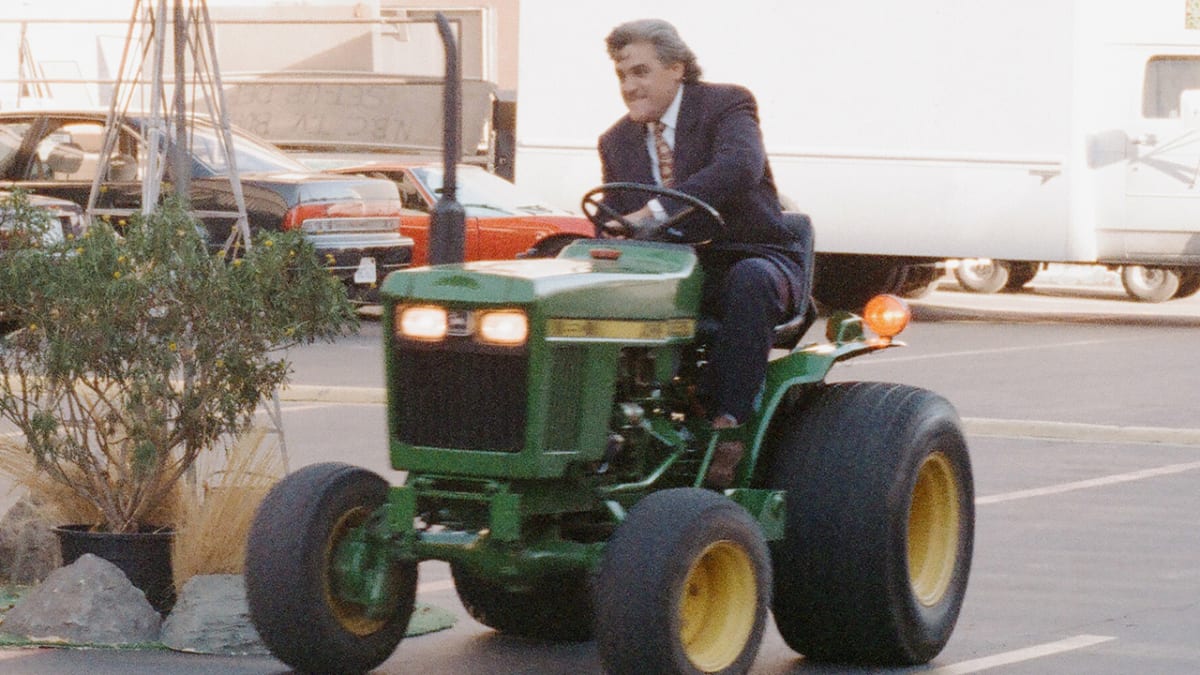 Na traktoru závodil i moderátor Jay Leno / ilustrační foto