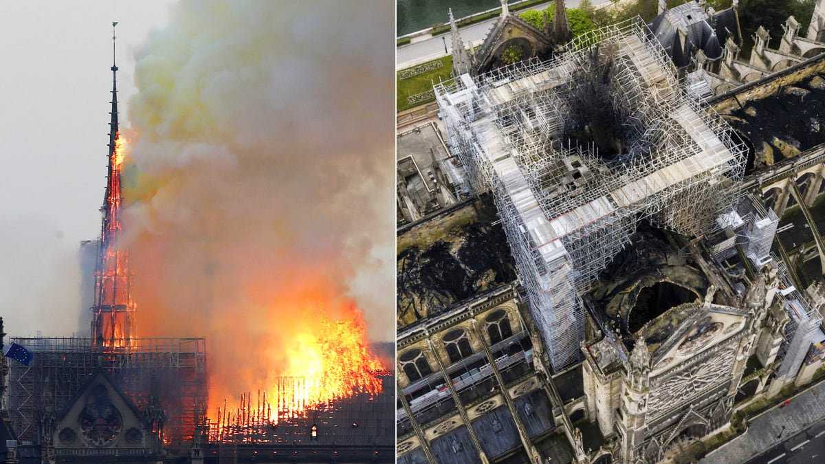 Zkáza Notre-Dame zaskočila celý svět