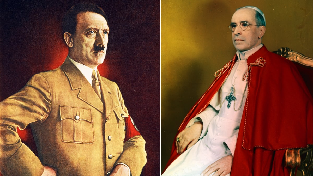 Hitler a Pius XII. se moc rádi neměli