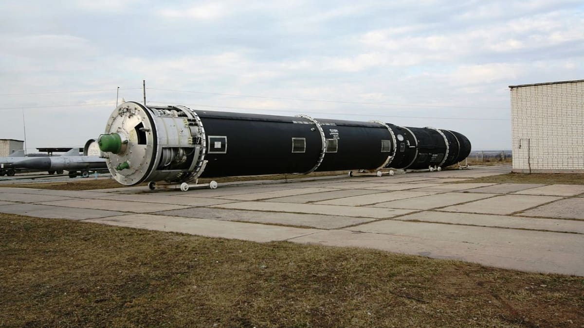 SS-18 Ruská jaderná raketa