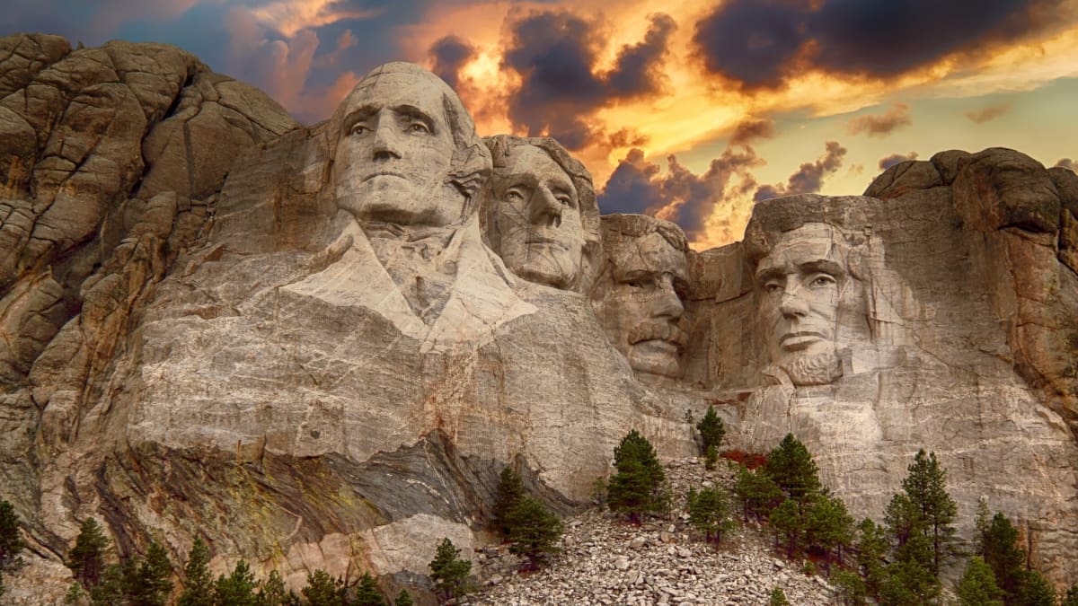 Americké ikony v Mount Rushmoore