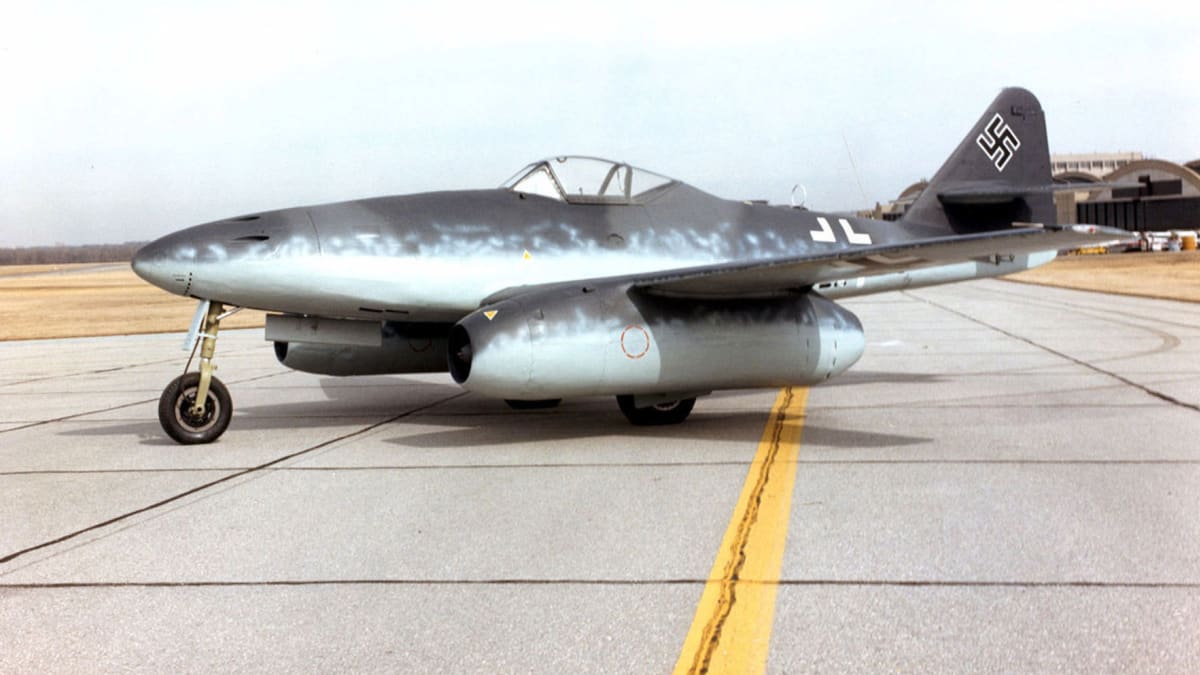 Messerschmitt Me 262 v muzeu USAF
