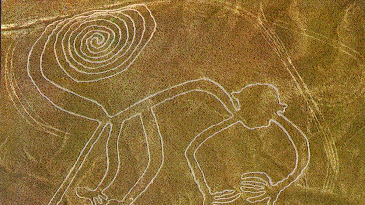 Kresby na planině Nazca