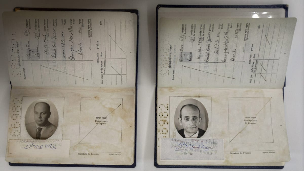 Pas, díky němuž byl Eichmann propašován z Argentiny