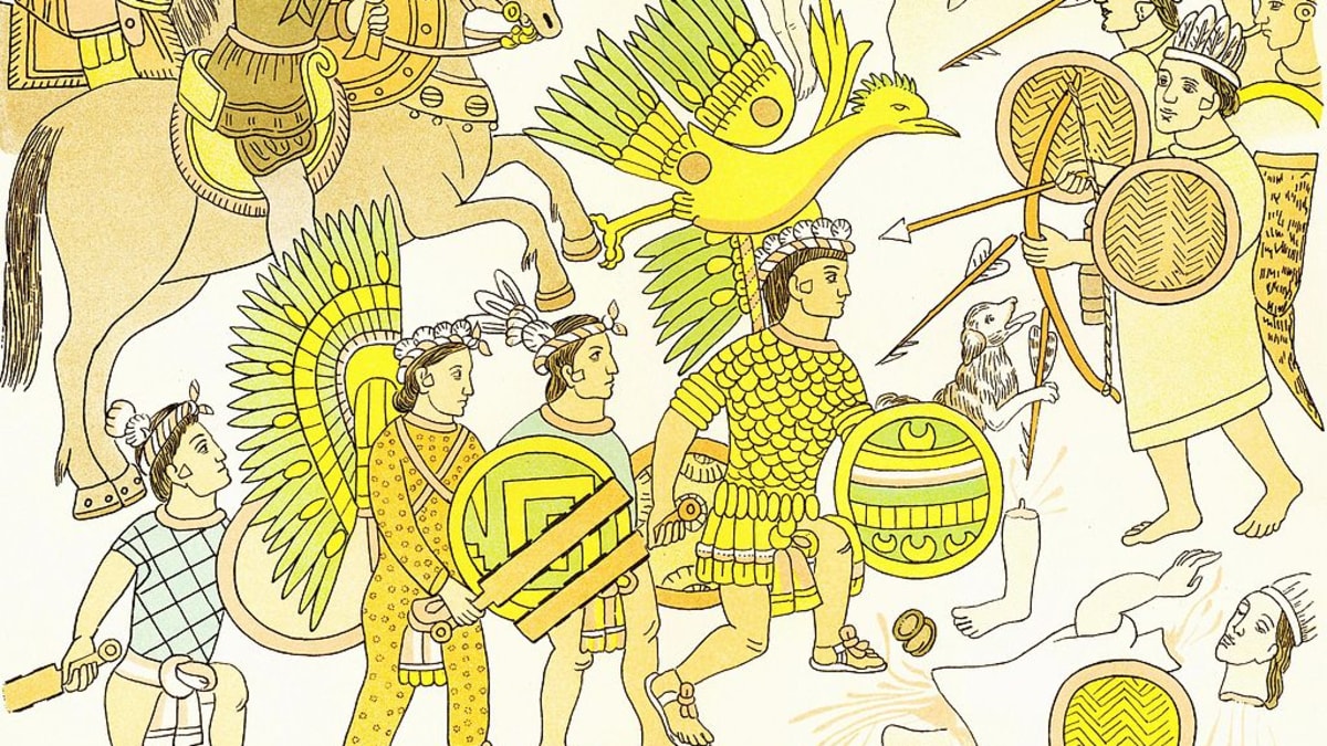 Cortezovo dobytí aztécké říše