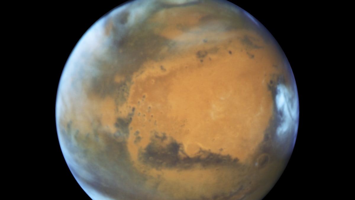 Mars na záběrech NASA