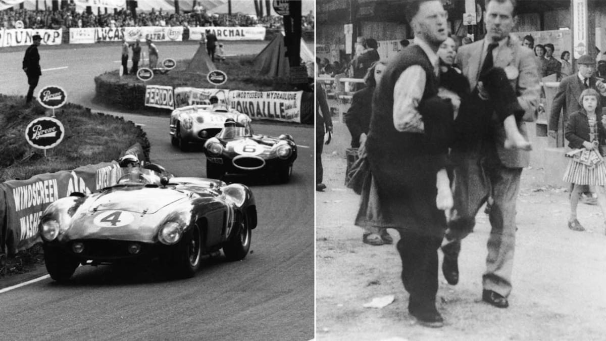 Tragický závod Le Mans z roku 1955 navždy změnil automobilový sport