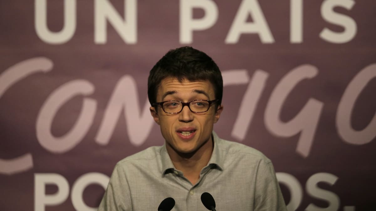 Iñigo Errejón, předseda strany Más País