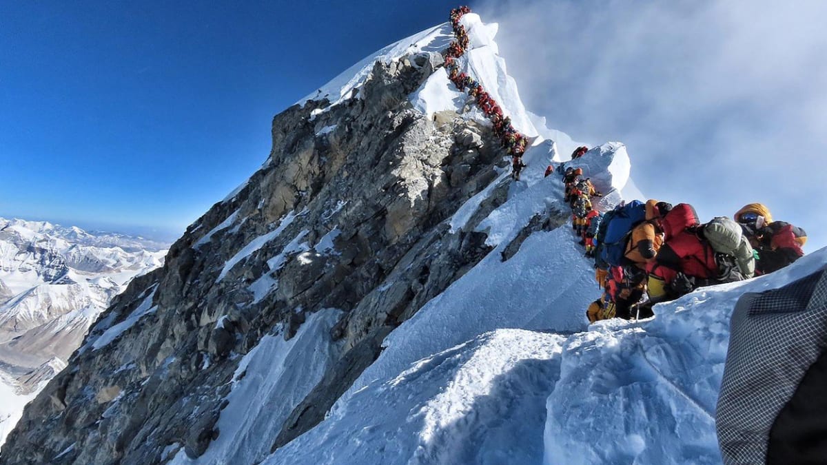 Fronta na Everest
