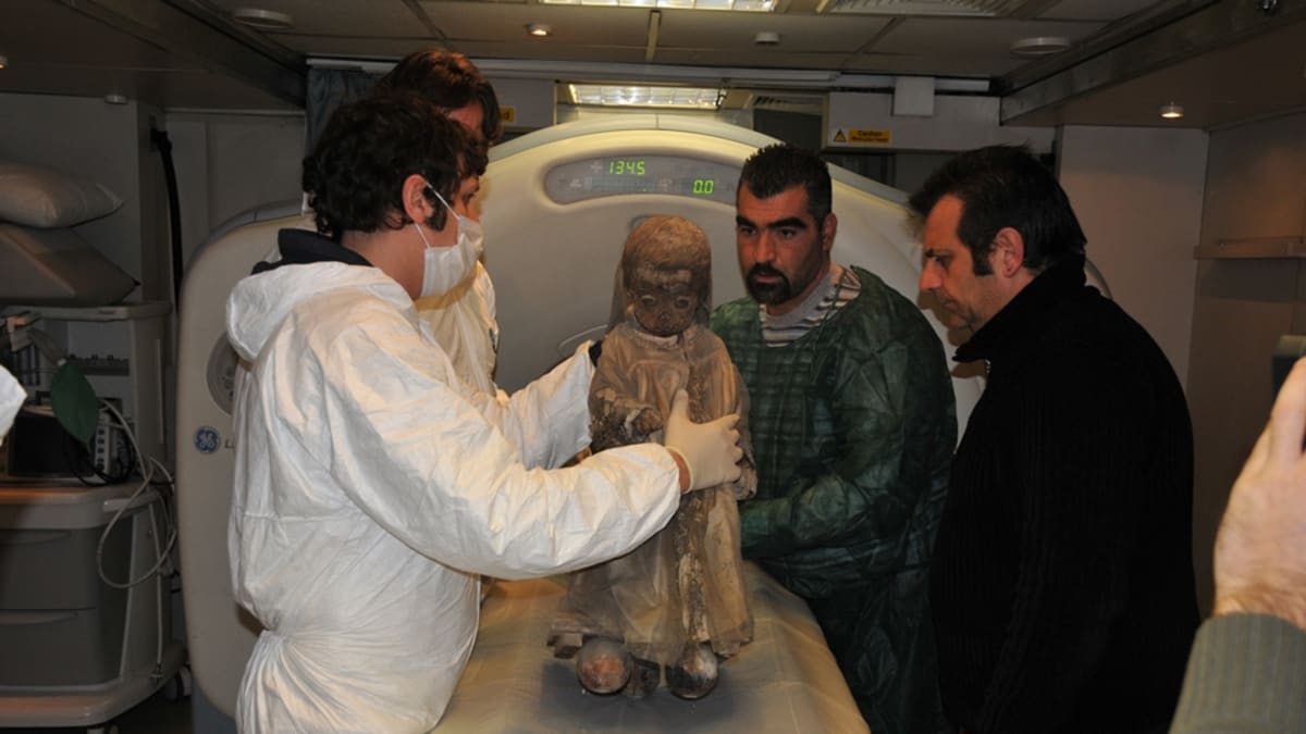 Tajemství dětské mumie