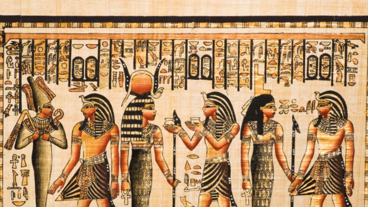 Pergamen z Egypta