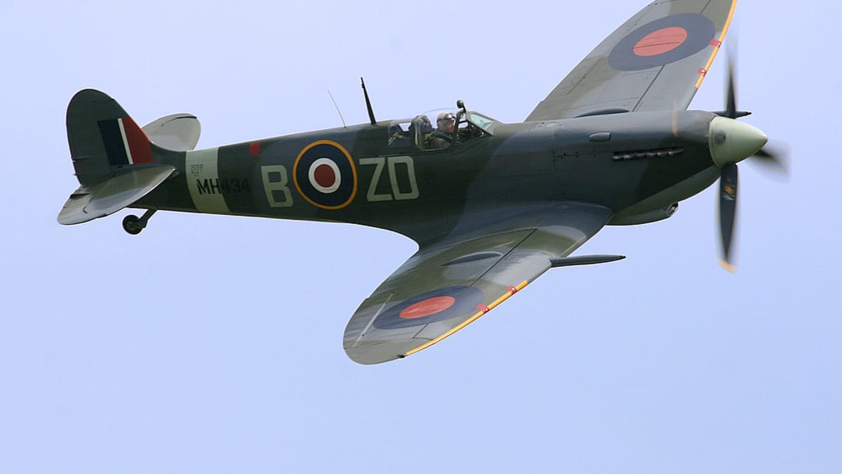 Legendární britský Spitfire
