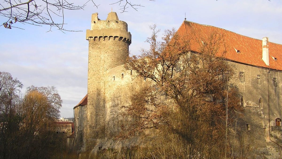 Strakonický hrad a věž Rumpál