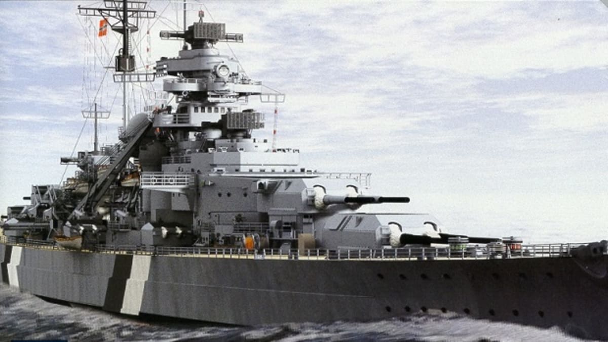 Bismarck, barevná